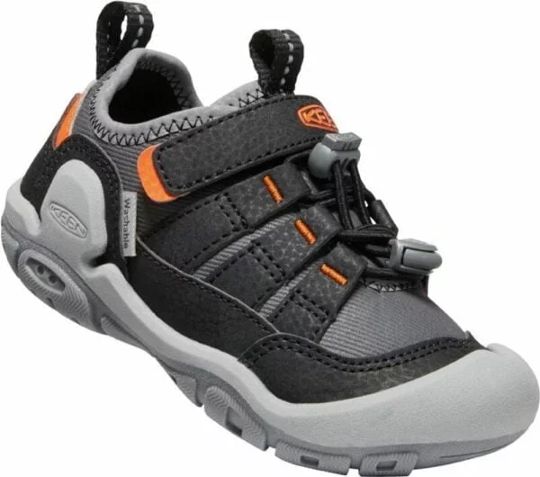 sportovní celoroční obuv KNOTCH HOLLOW DS Steel Grey/Safety Orange