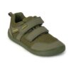 Chlapecké barefoot tenisky s membránou NOLAN KHAKI