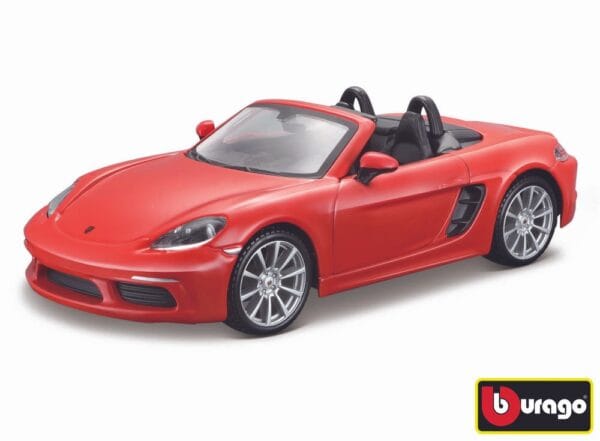 Bburago 1:24 Porsche 718 Boxster Orange