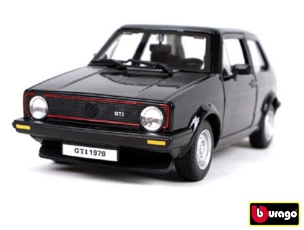 Bburago 1:24 Volkswagen Golf MK1 GTI Black