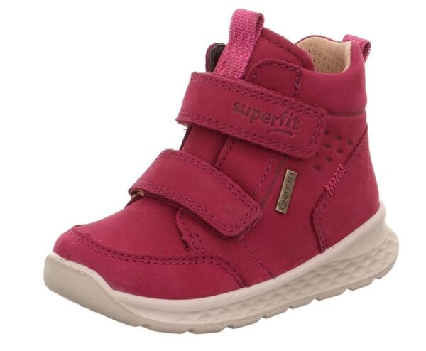 Dívčí celoroční obuv BREEZE  Red/Pink  Gore-Tex