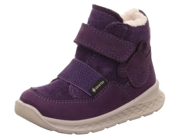 Dívčí zimní boty BREEZE Purple/Pink Gore-Tex