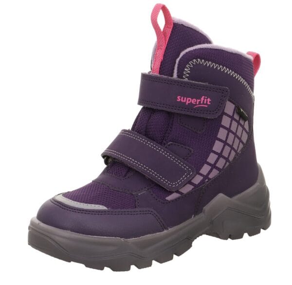 Dívčí zimní boty SNOW MAX Purple Gore-TEX