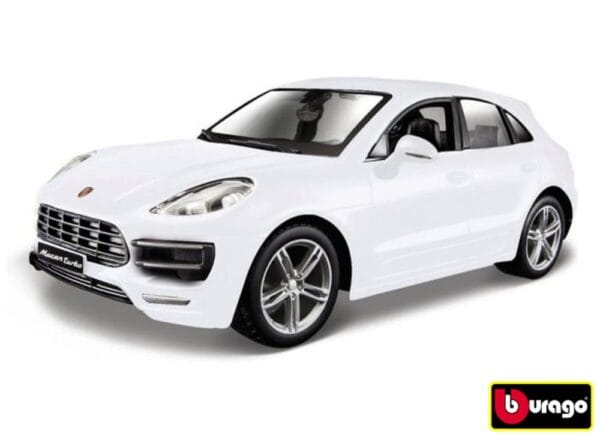 Bburago 1:24 Plus Porsche Macan White