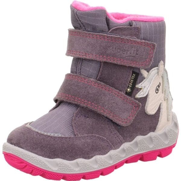 Dívčí zimní boty ICEBIRD Purple/Pink Gore-TEX