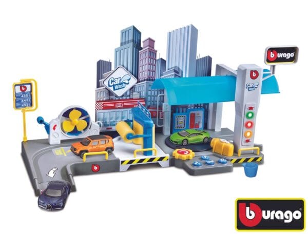 Bburago 1:43 Street Fire Car Wash