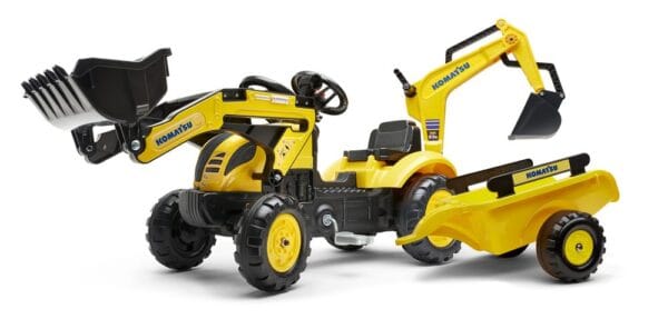 Šlapací traktor 2076N Komatsu s nakladačem